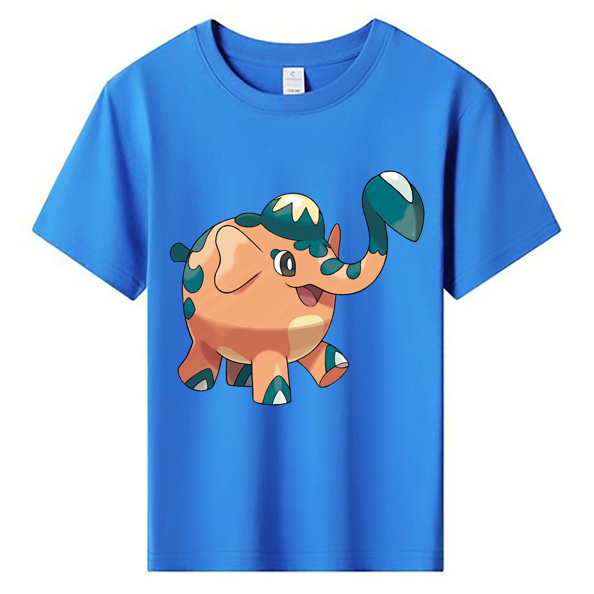 （画像用） ポケットモンスター Pokémon 綿100％キッズTシャツ（フロントプリント）
